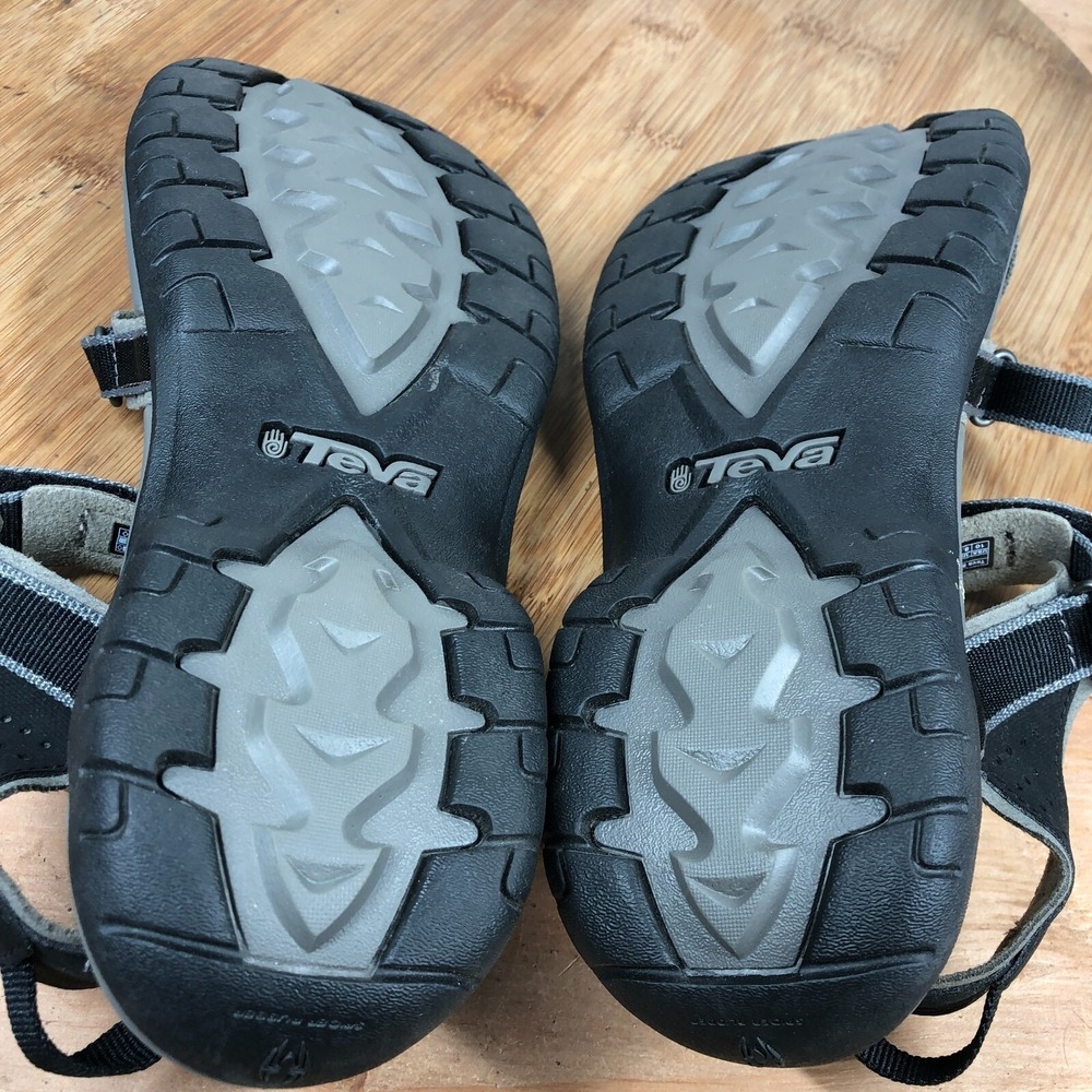 Teva Verra Womens 10 shoes black Light Strappy Sport Open Toe Beach Water sandal - Picture 11 of 13